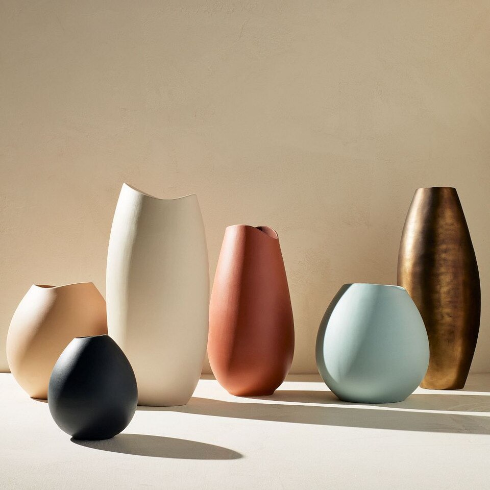 Organic Ceramic Vases West Elm Australia